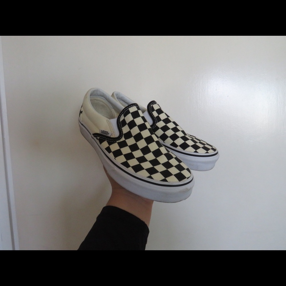 Checkered vans